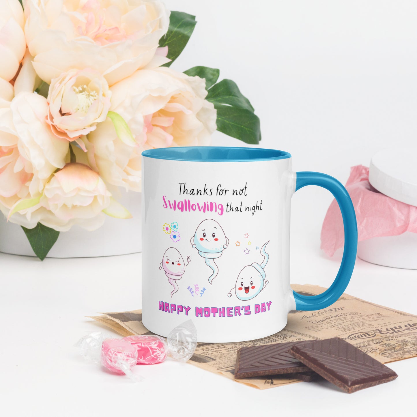 Mug: Mother's Day, Thanks for Not Swallowing