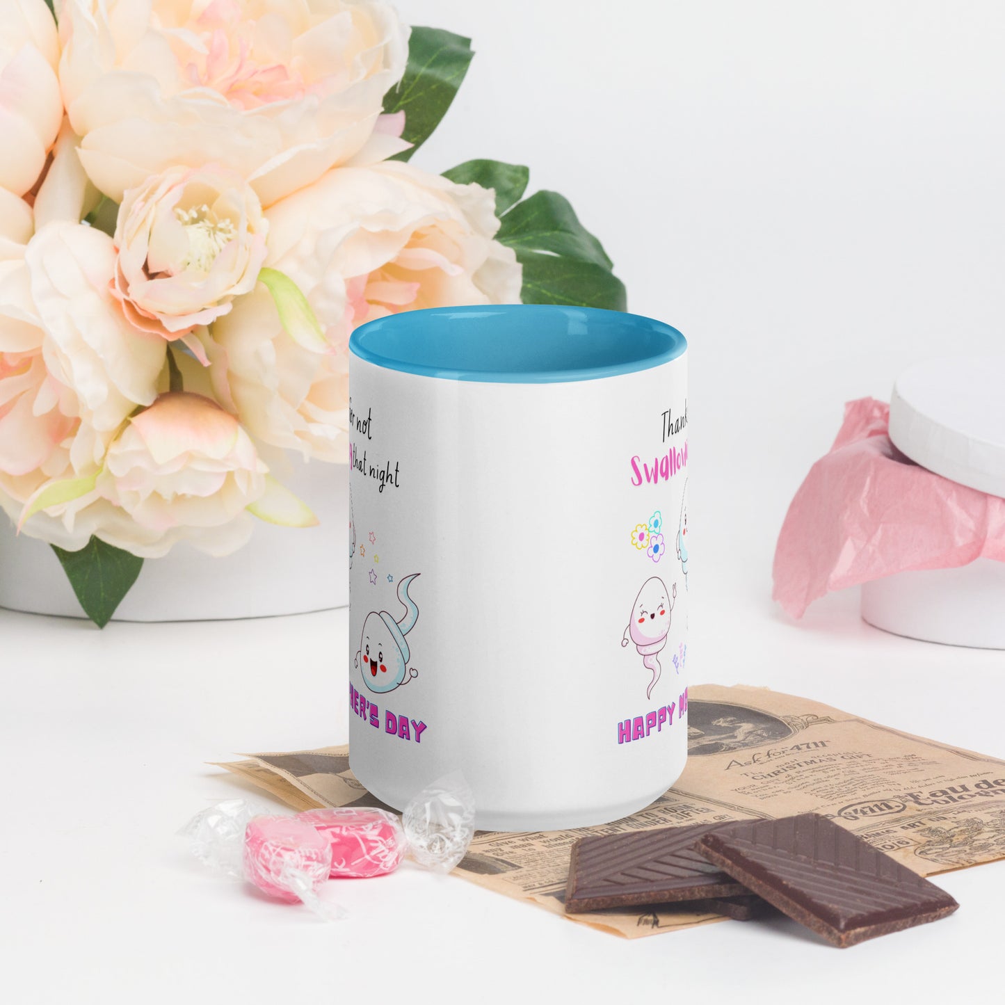 Mug: Mother's Day, Thanks for Not Swallowing
