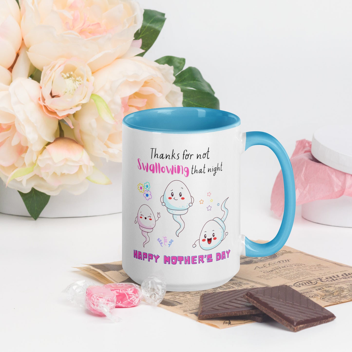Mug: Mother's Day, Thanks for Not Swallowing