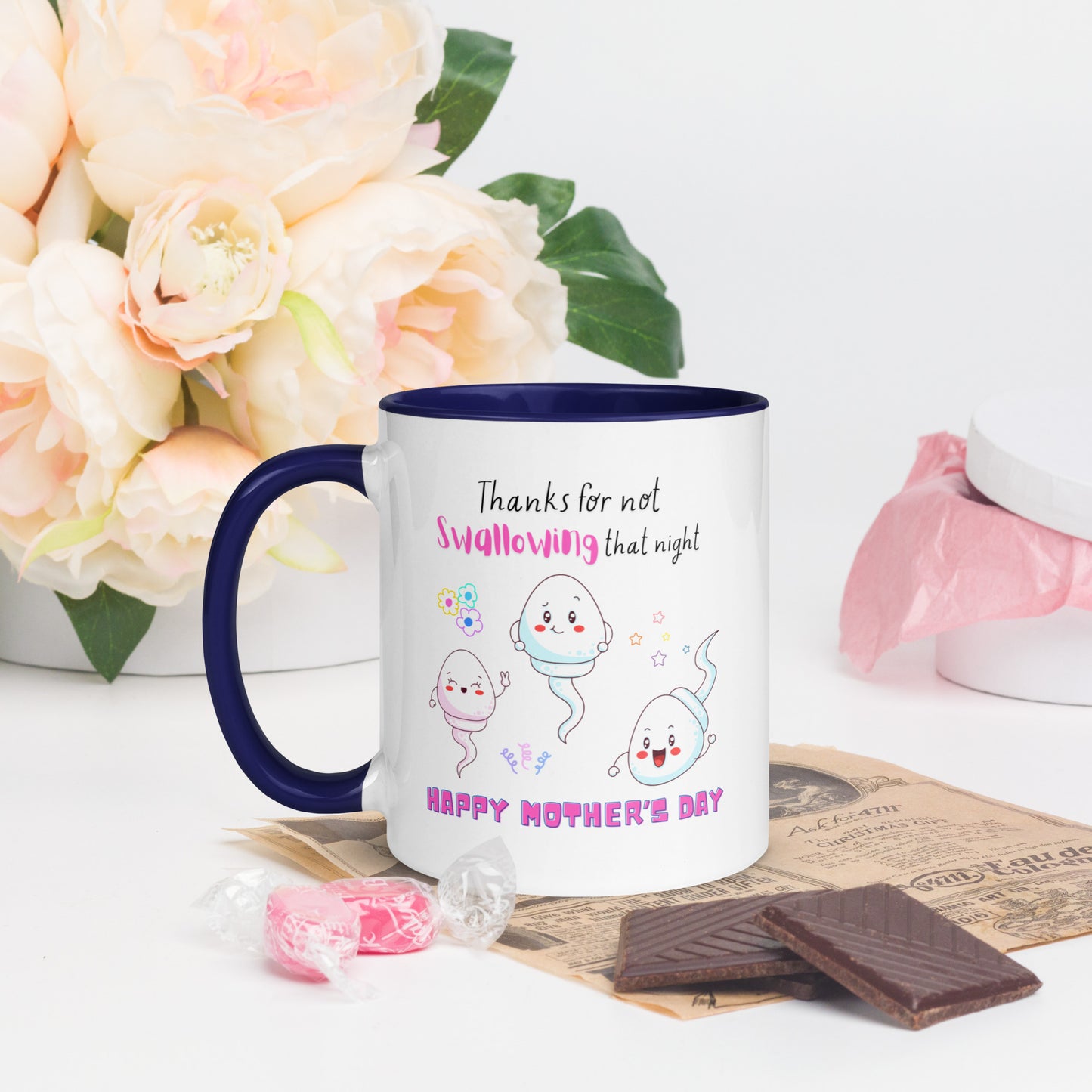 Mug: Mother's Day, Thanks for Not Swallowing