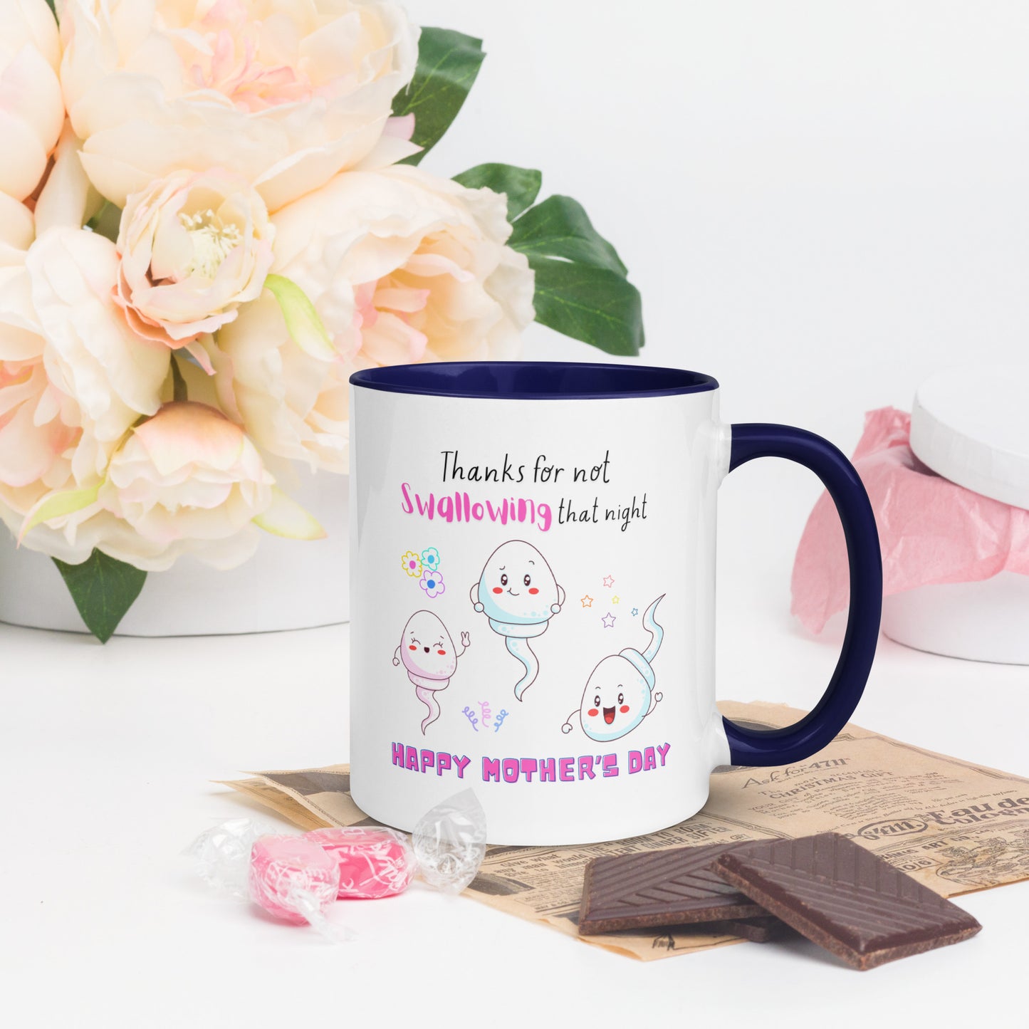 Mug: Mother's Day, Thanks for Not Swallowing