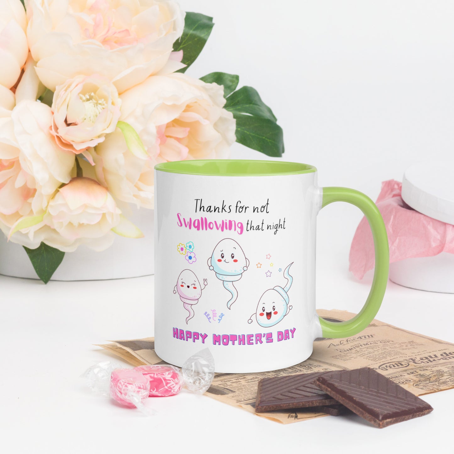 Mug: Mother's Day, Thanks for Not Swallowing