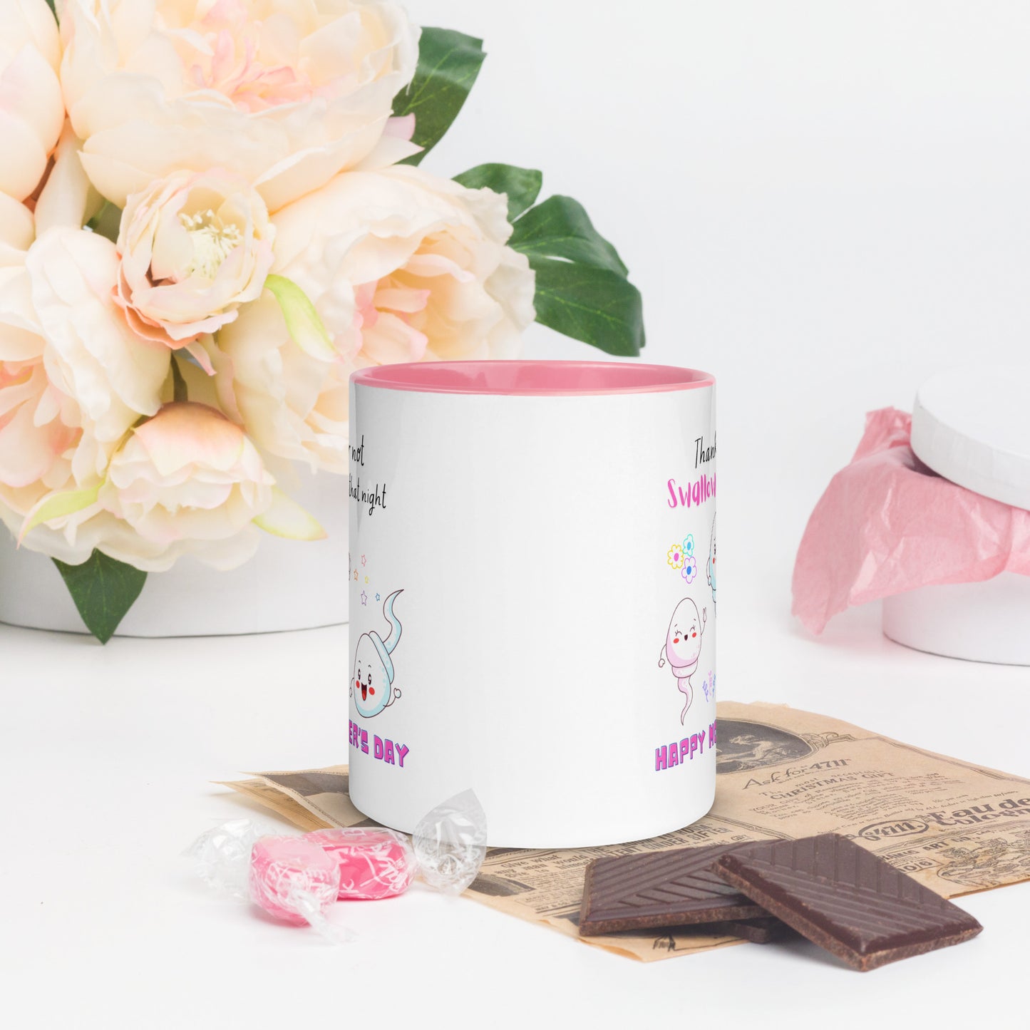 Mug: Mother's Day, Thanks for Not Swallowing