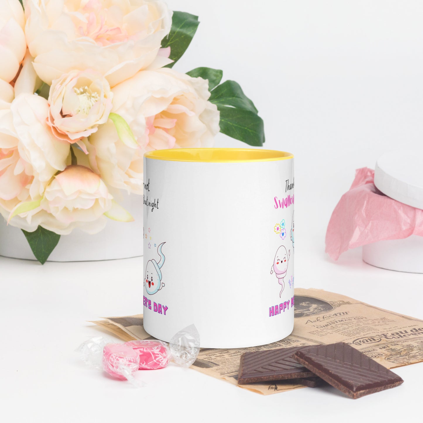 Mug: Mother's Day, Thanks for Not Swallowing