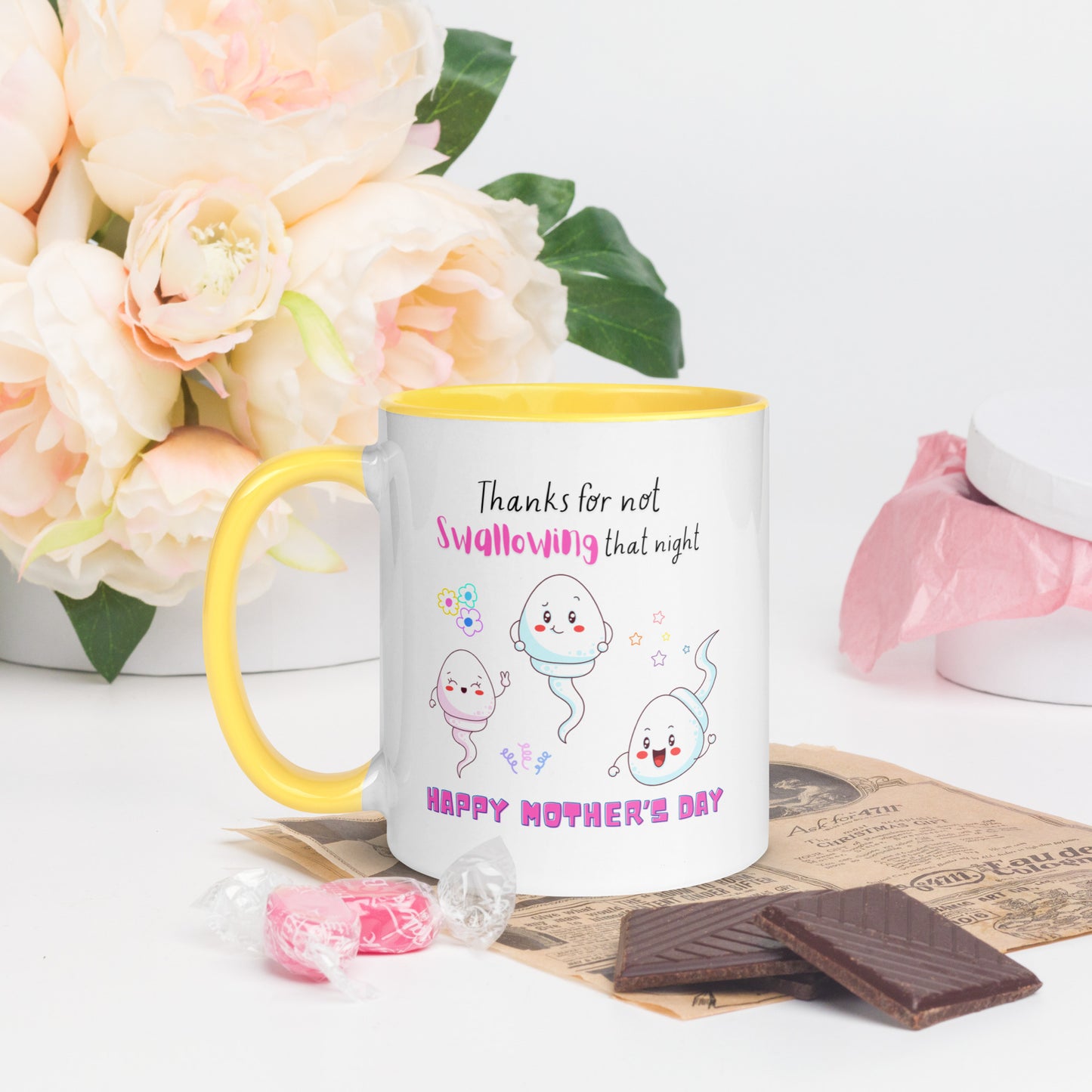 Mug: Mother's Day, Thanks for Not Swallowing