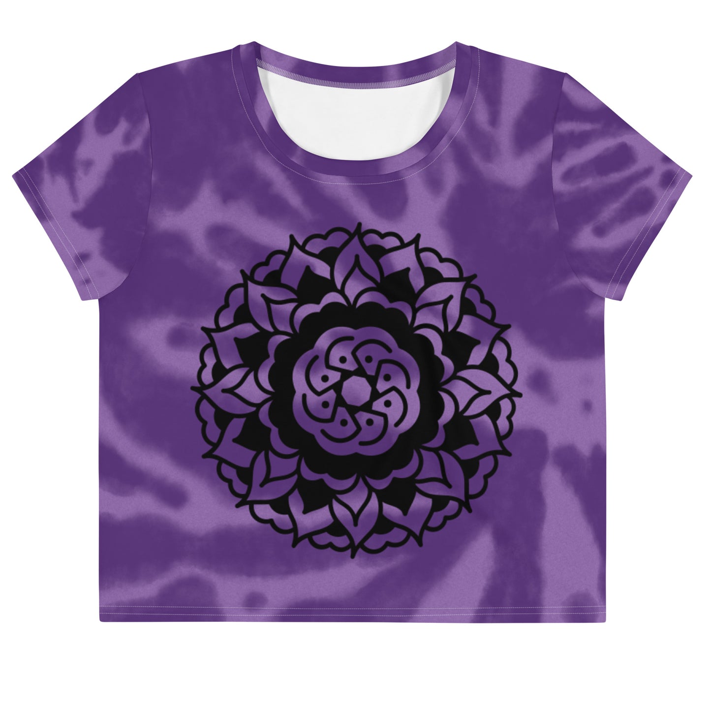 Crop Tee: Mandala II