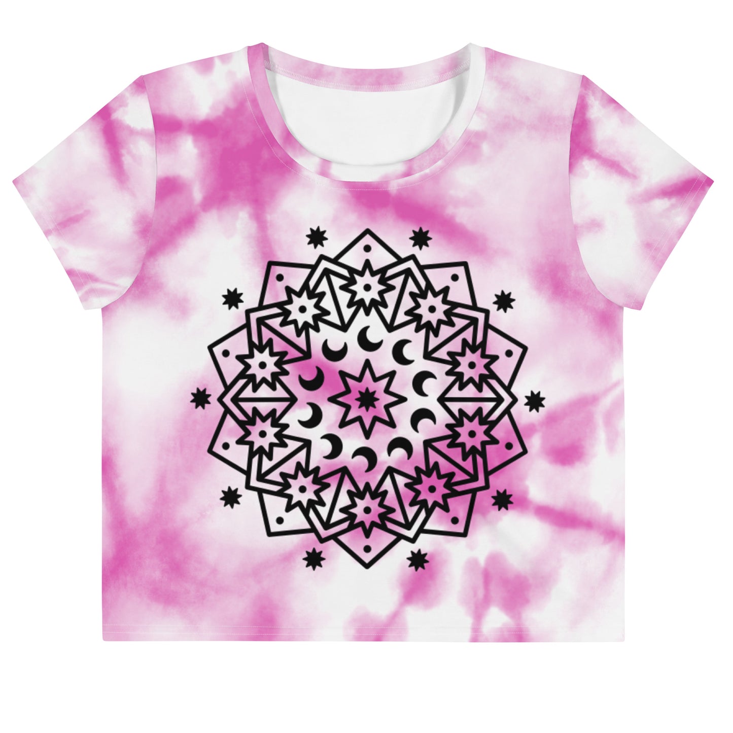 Crop Tee: Mandala III