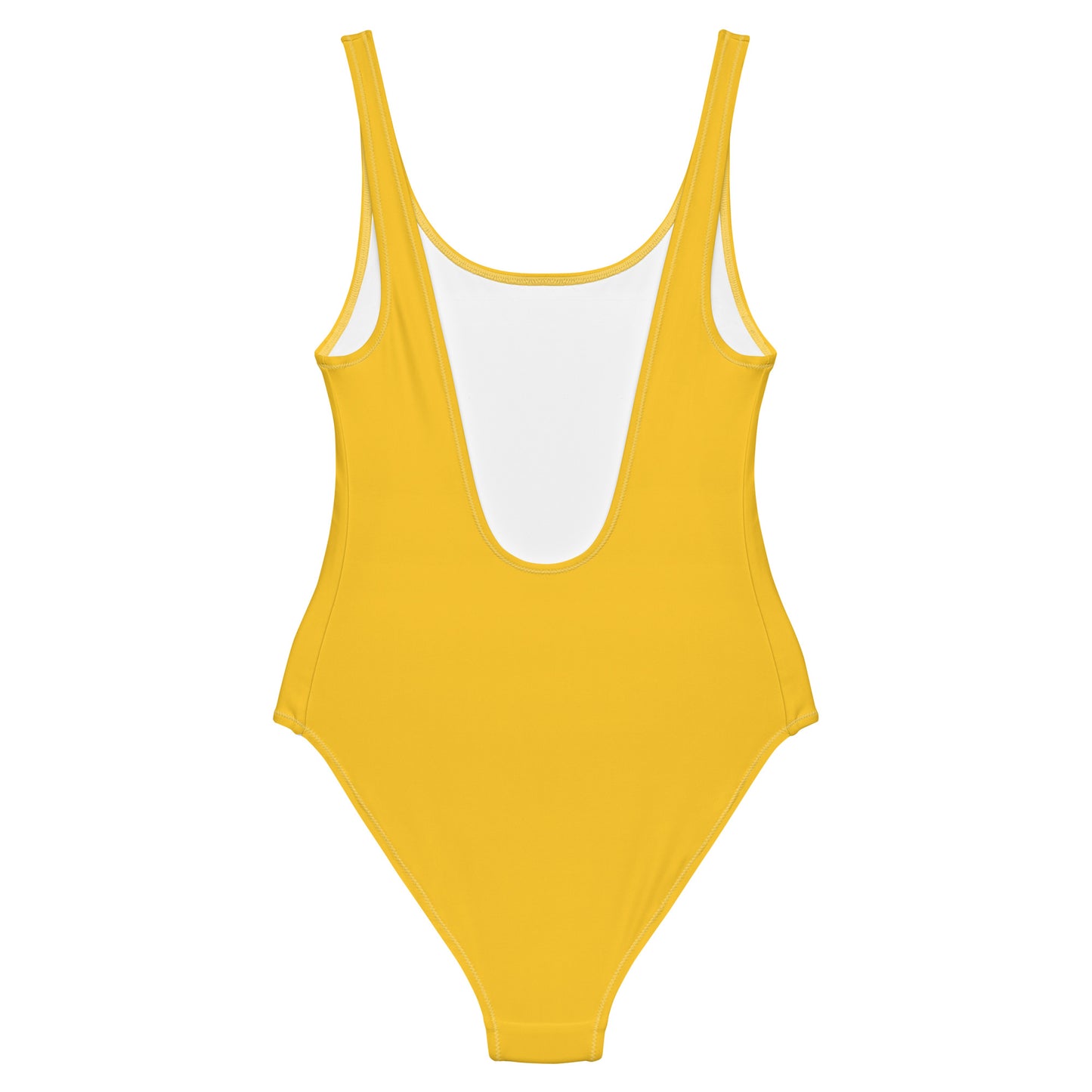 One-Piece Swimsuit: Yellow