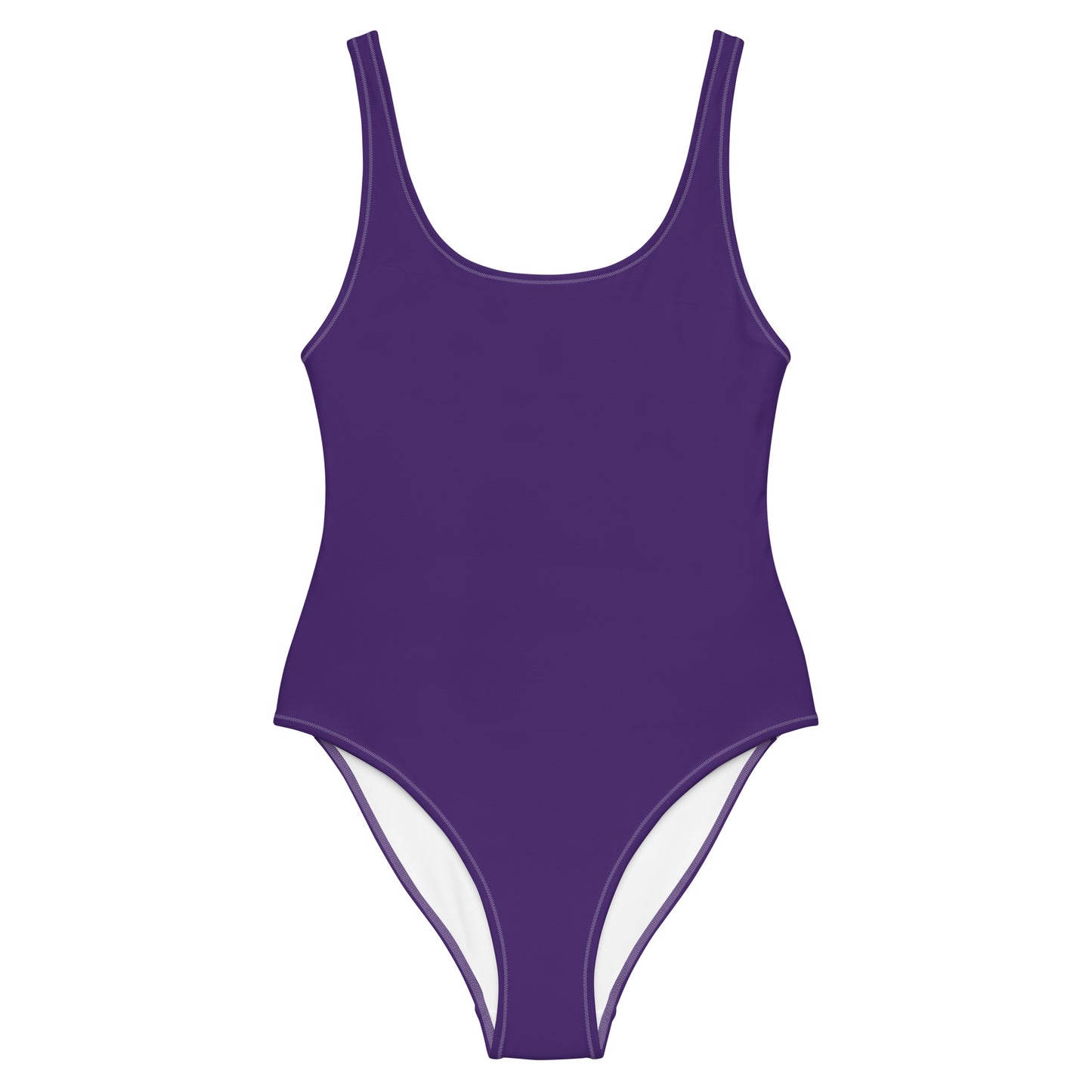 One-Piece Swimsuit: Purple