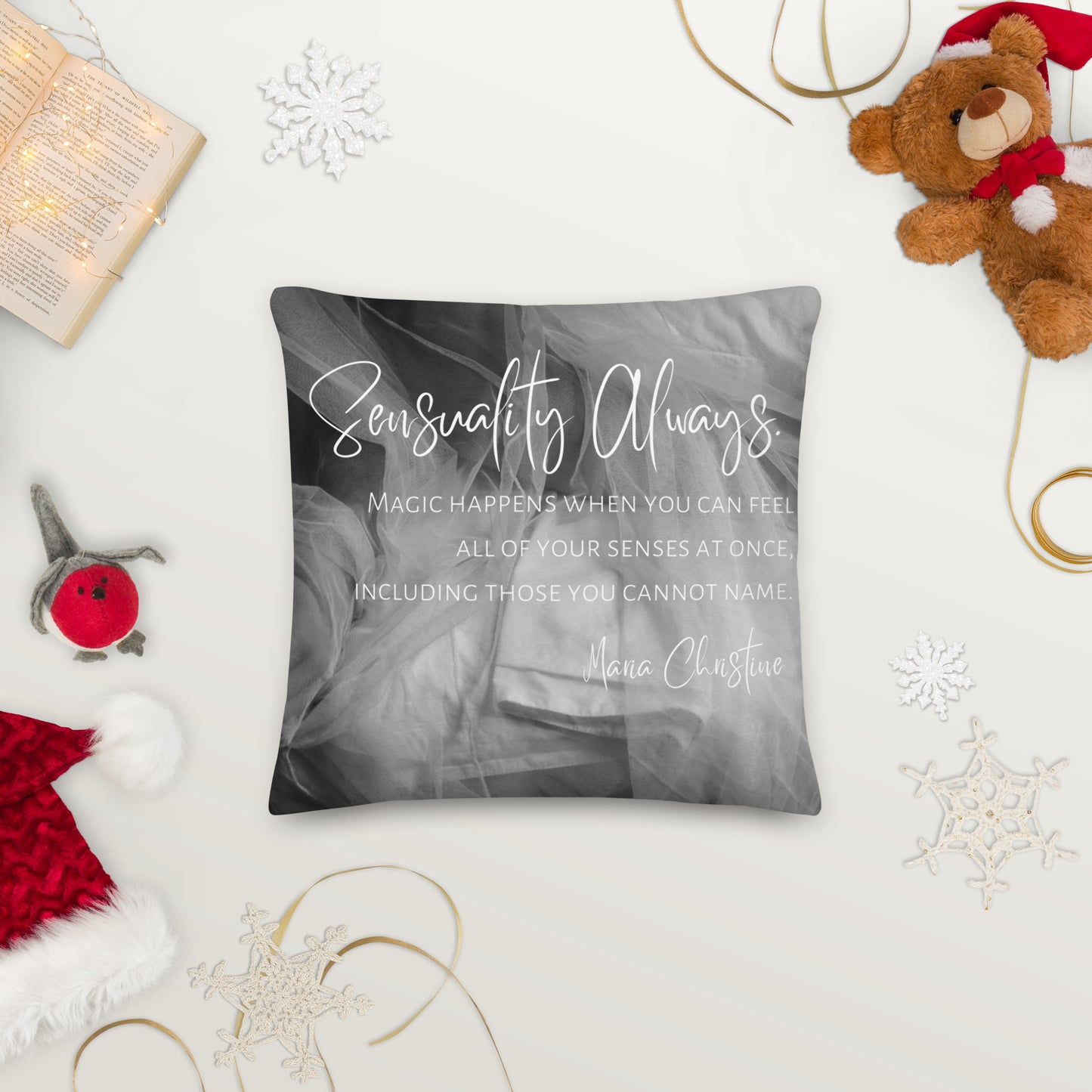 Premium Throw Pillow: Sensuality Always