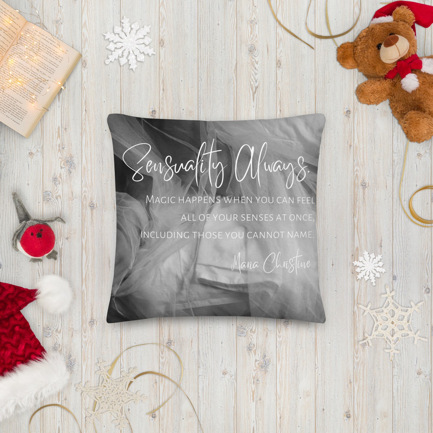 Premium Throw Pillow: Sensuality Always