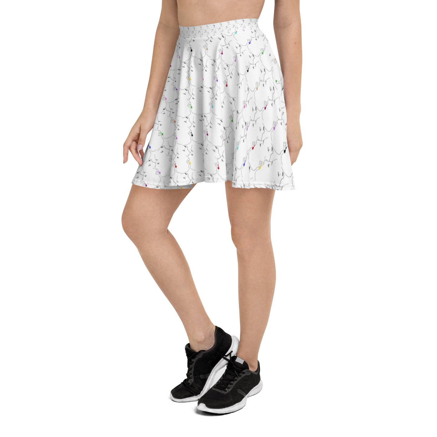 Skater Skirt: Tender Kiss