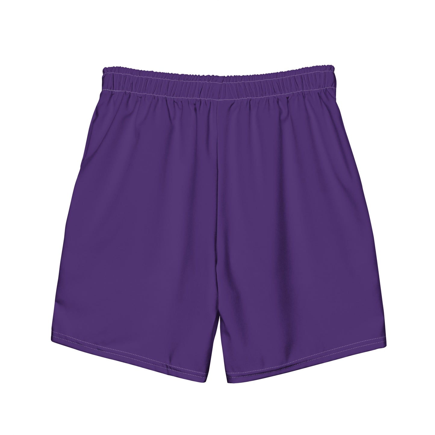 All-Over Print Recycled Swim Shorts: Purple