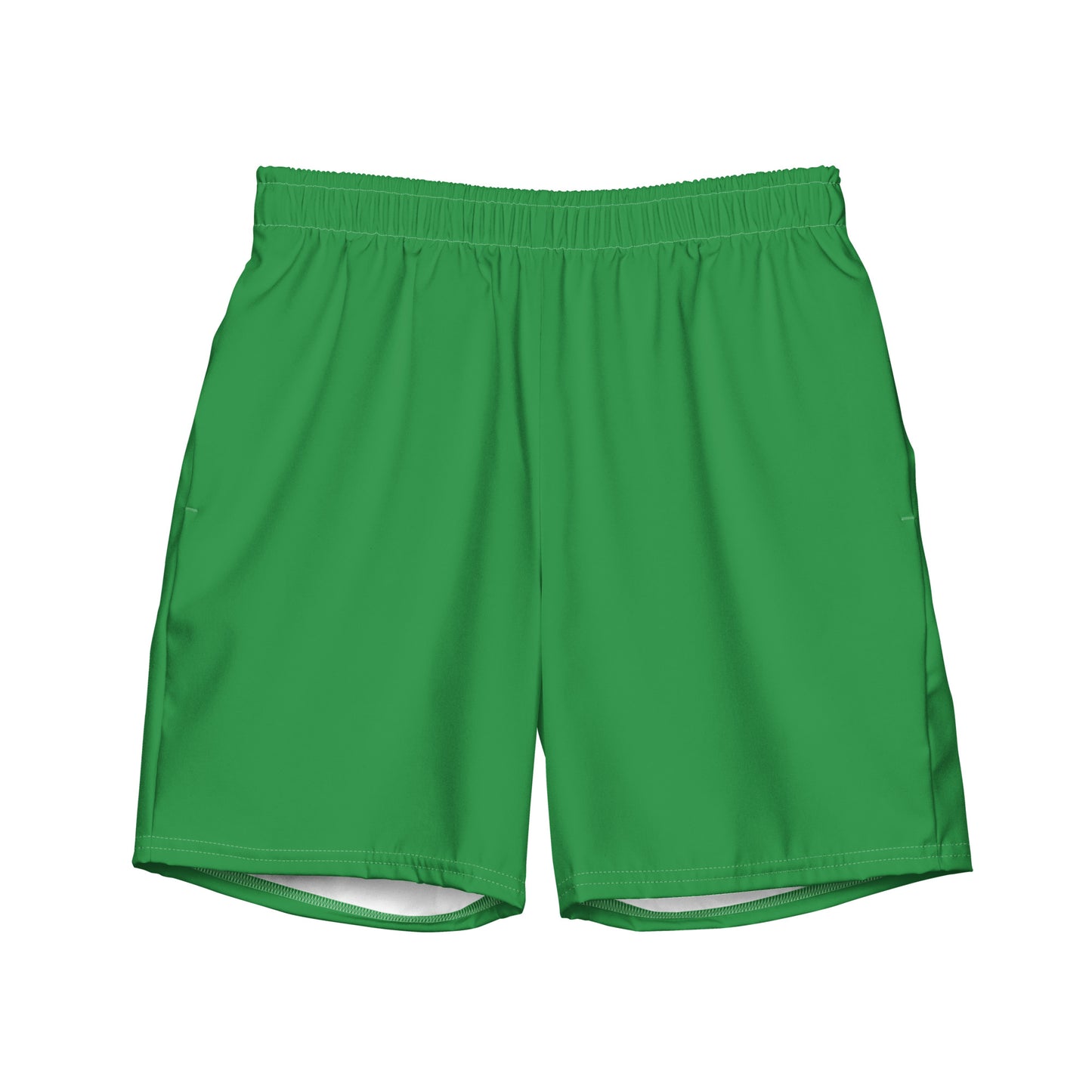 All-Over Print Recycled Swim Shorts: Sea Green