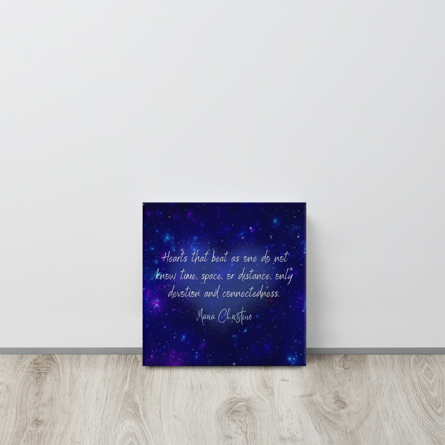 Canvas Art: Hearts That Beat As One... by Maria Christine
