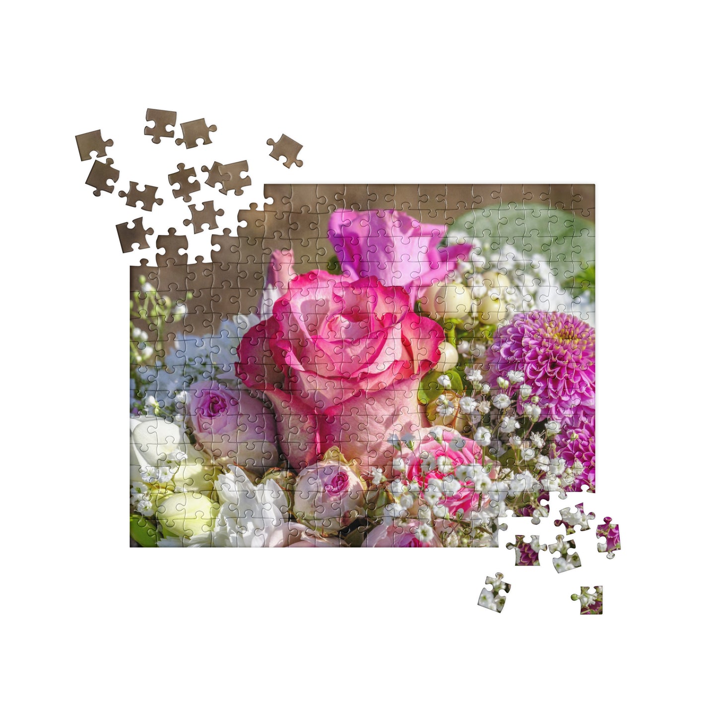 Floral Jigsaw Puzzle: Garden Bouquet