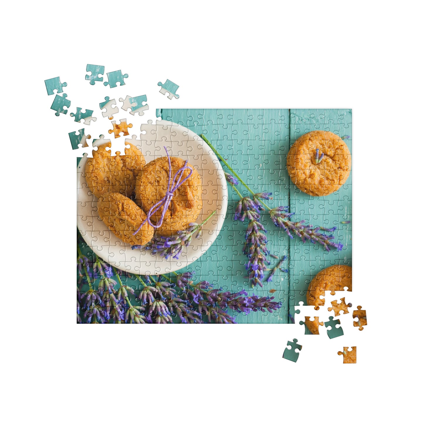 Food Fare Jigsaw puzzle: Lavender Cookies