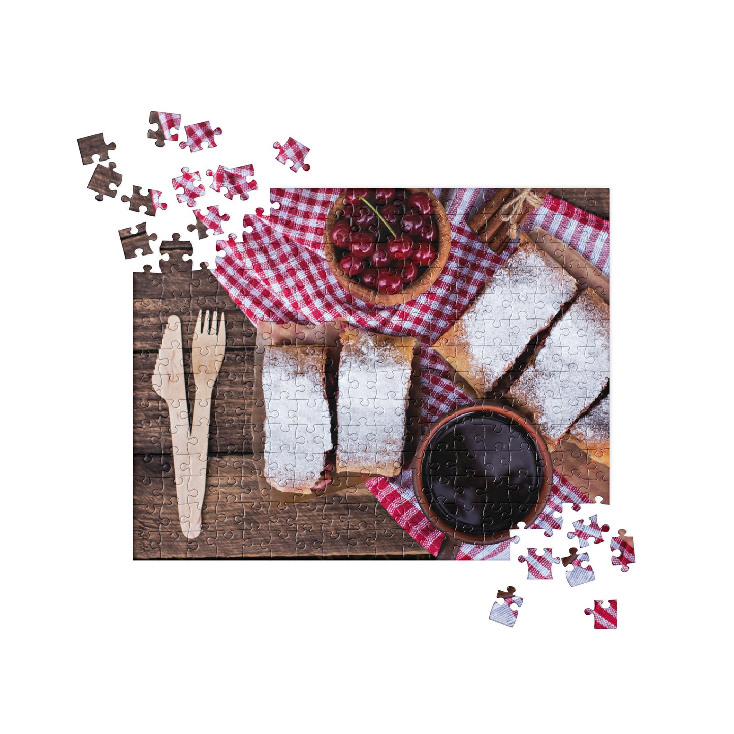 Food Fare Jigsaw Puzzle: Cherry Strudel