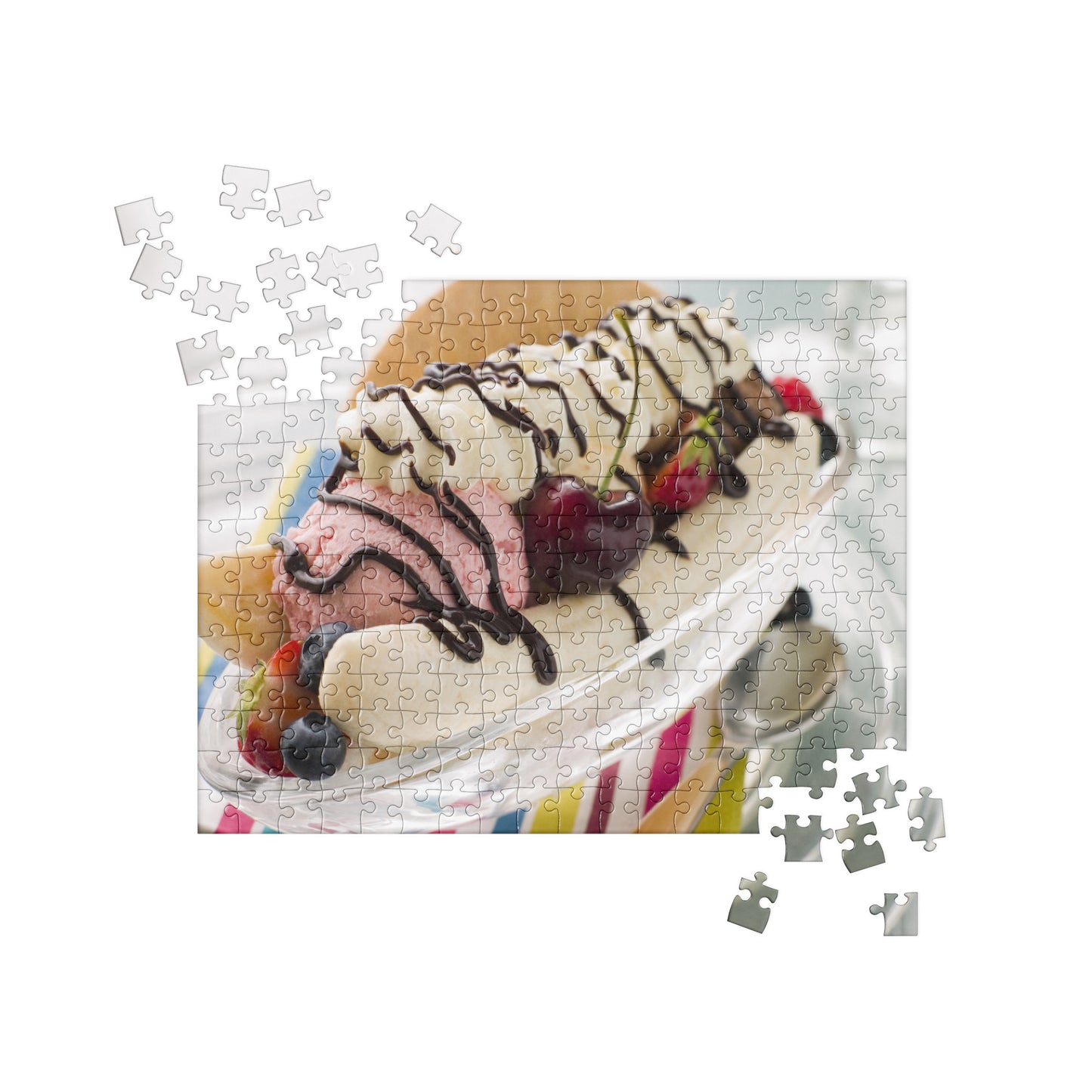 Food Fare Jigsaw Puzzle: Banana Split