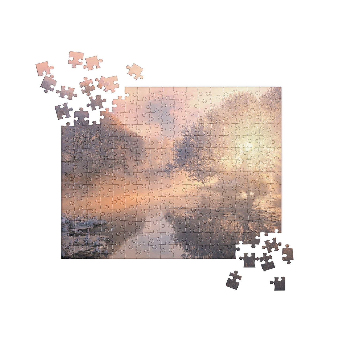 Winter Jigsaw Puzzle: Winter by the Water