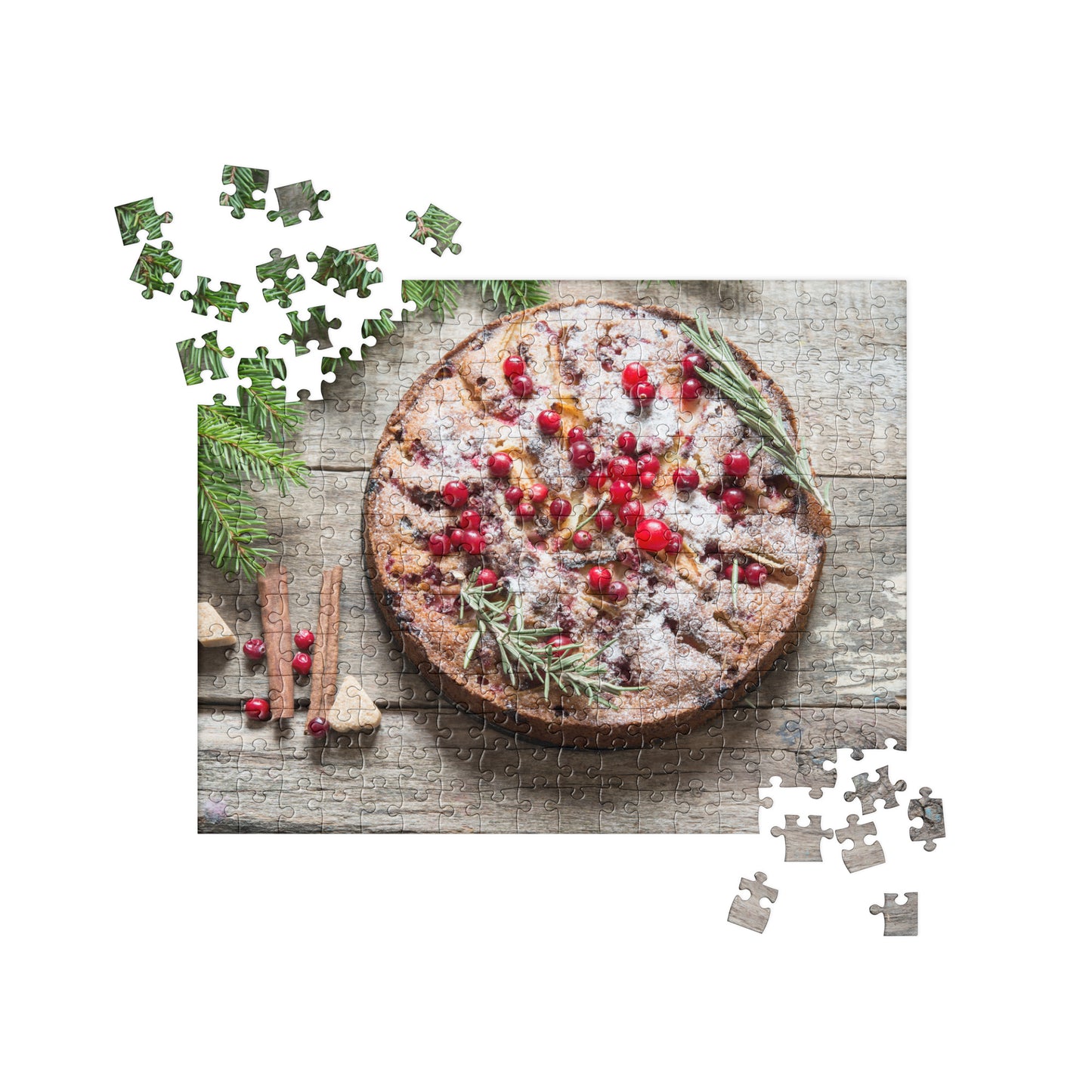 Food Fare Jigsaw Puzzle: Winter Cake