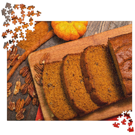 Autumn Jigsaw Puzzle: Pumpkin Bread