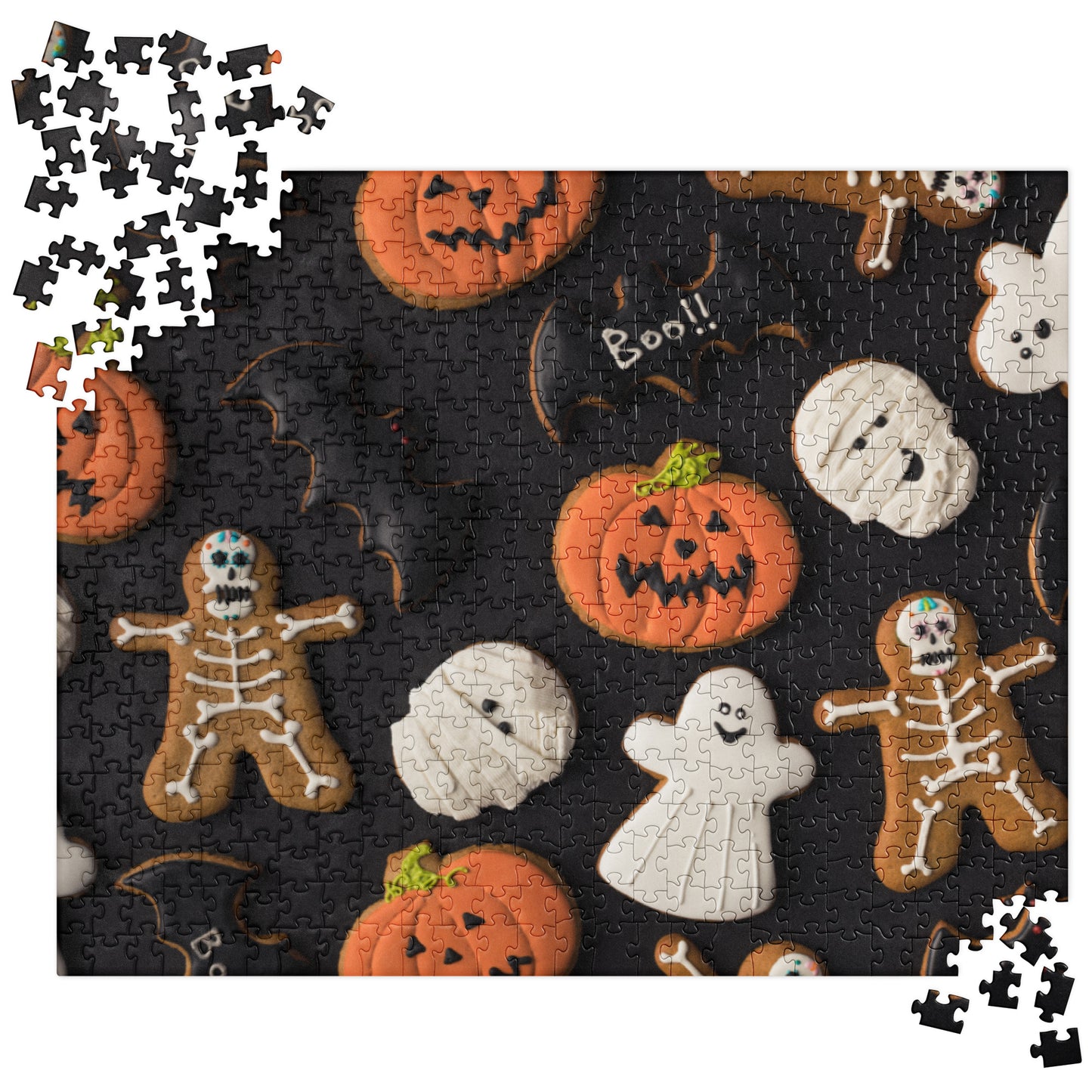 Autumn Jigsaw Puzzle: Halloween Cookies