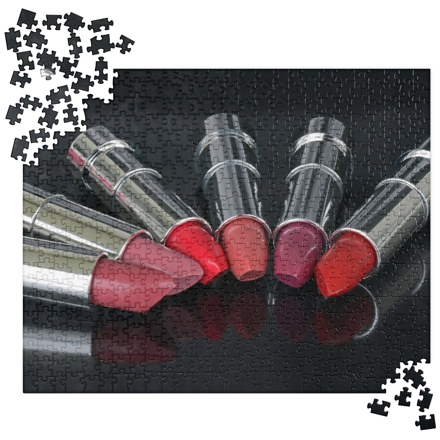 Sensual Jigsaw Puzzle: Lips Sticks