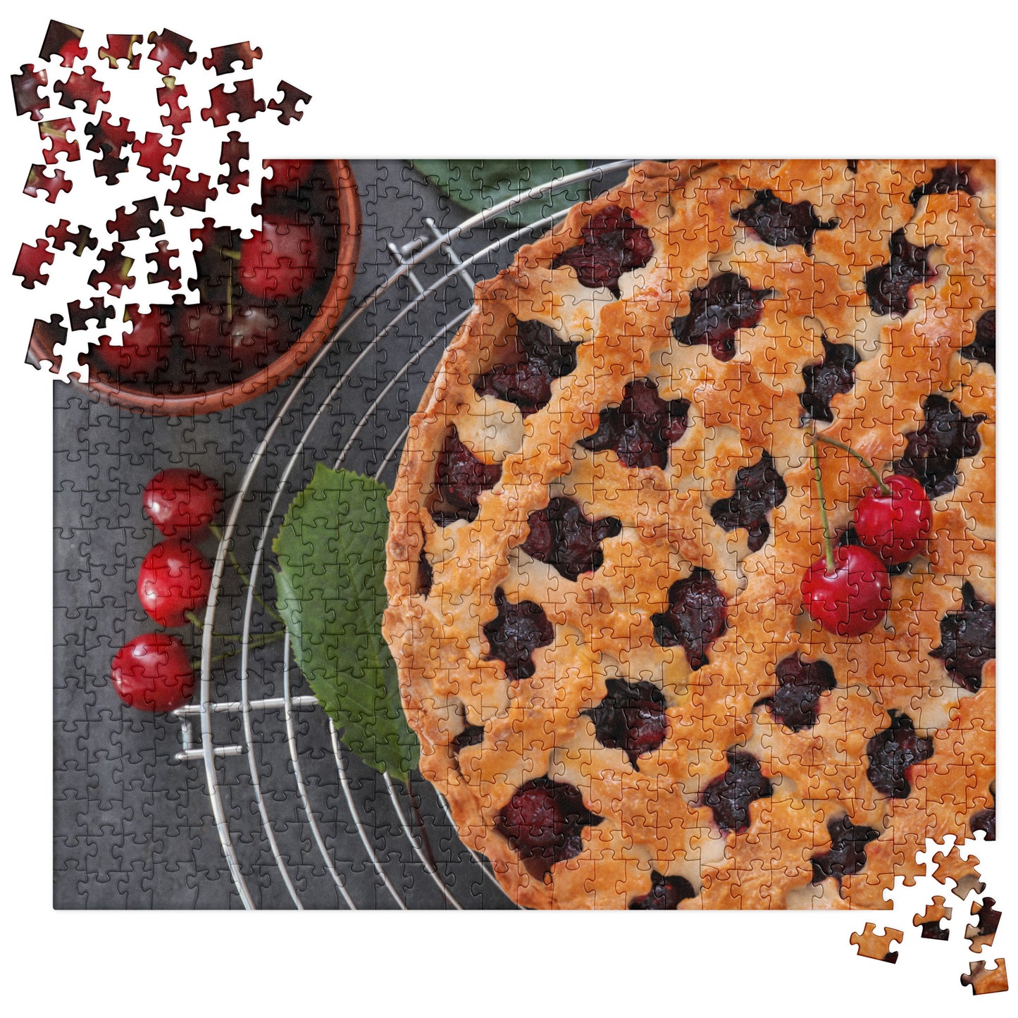 Food Fare Jigsaw Puzzle: Cherry Pie