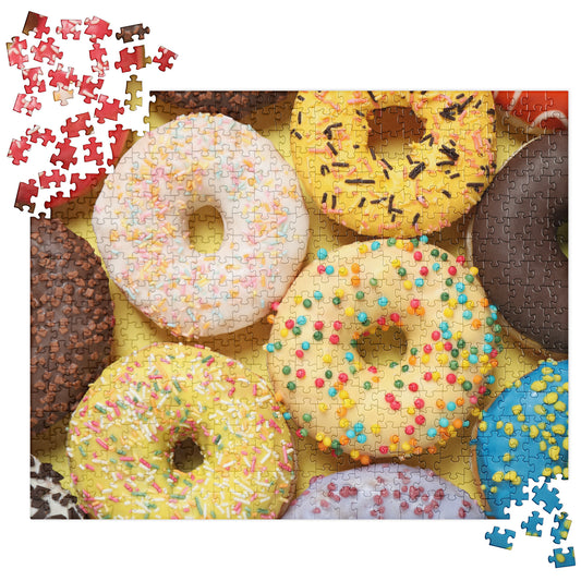 Food Fare Jigsaw Puzzle: Donuts