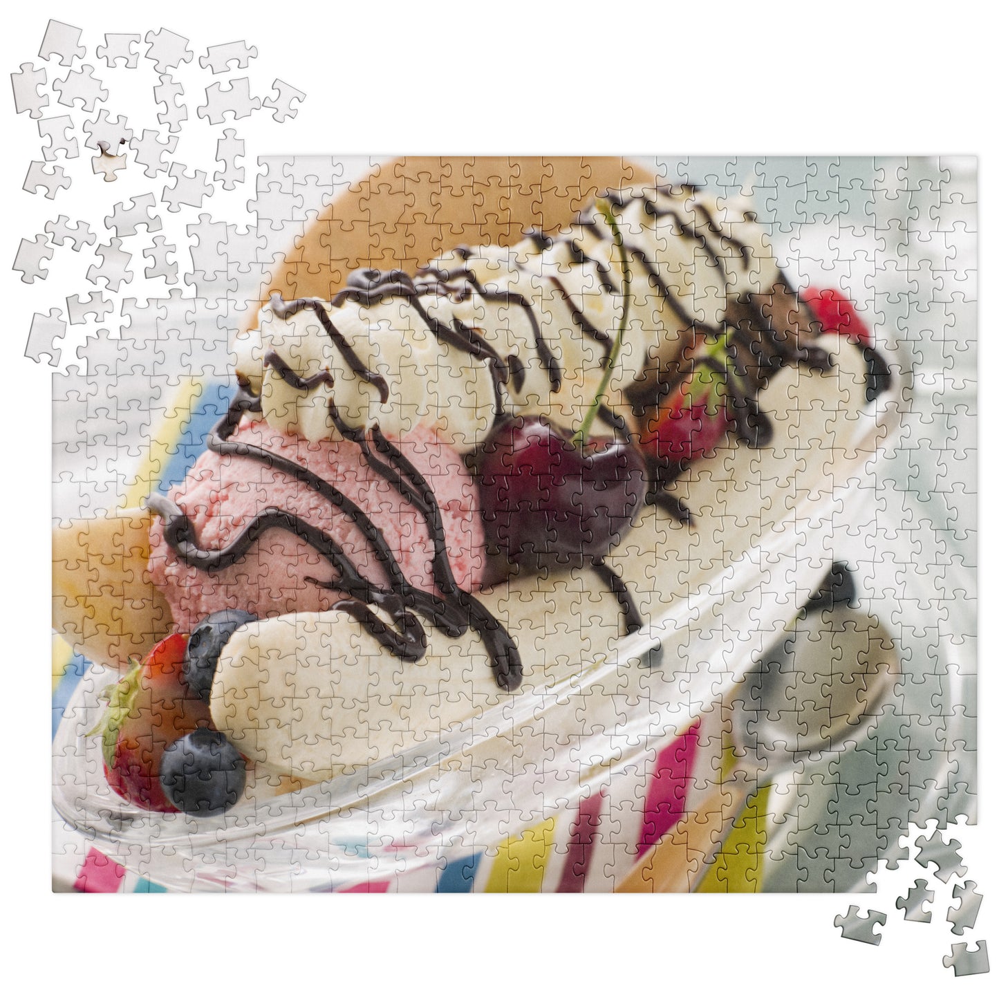 Food Fare Jigsaw Puzzle: Banana Split
