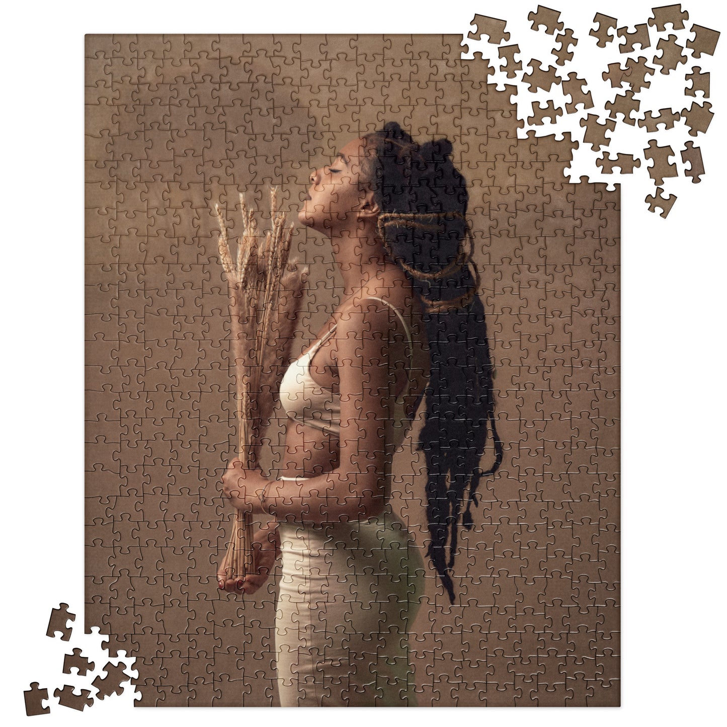 Sensual Jigsaw Puzzle: Peaceful Moment