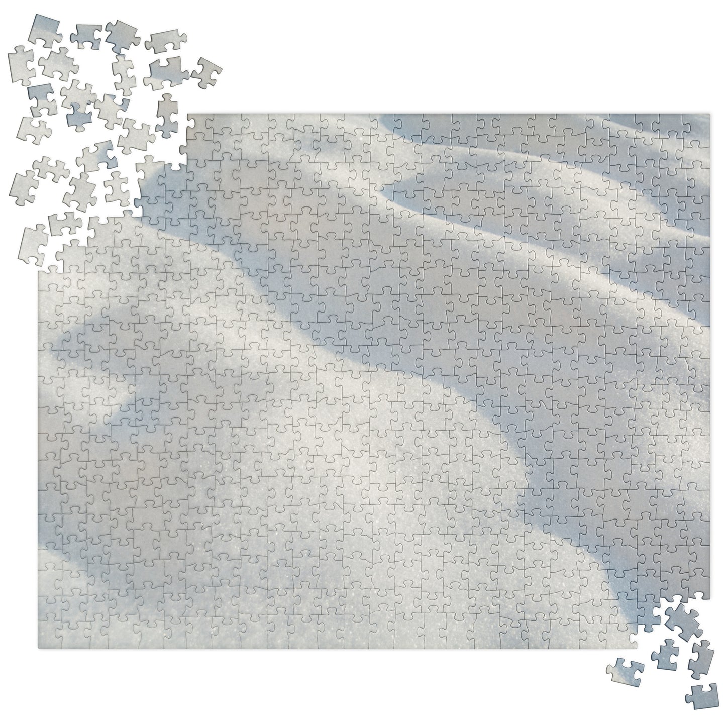 Winter Jigsaw Puzzle: Sparkling Snow