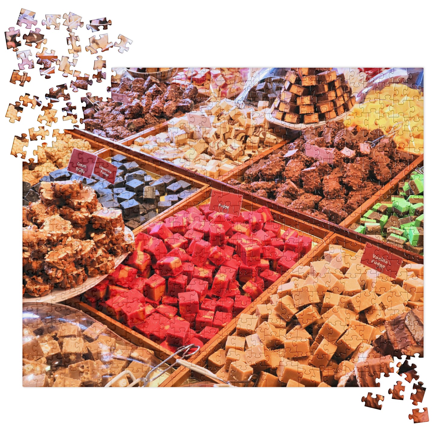 Food Fare Jigsaw Puzzle: Fudge Display