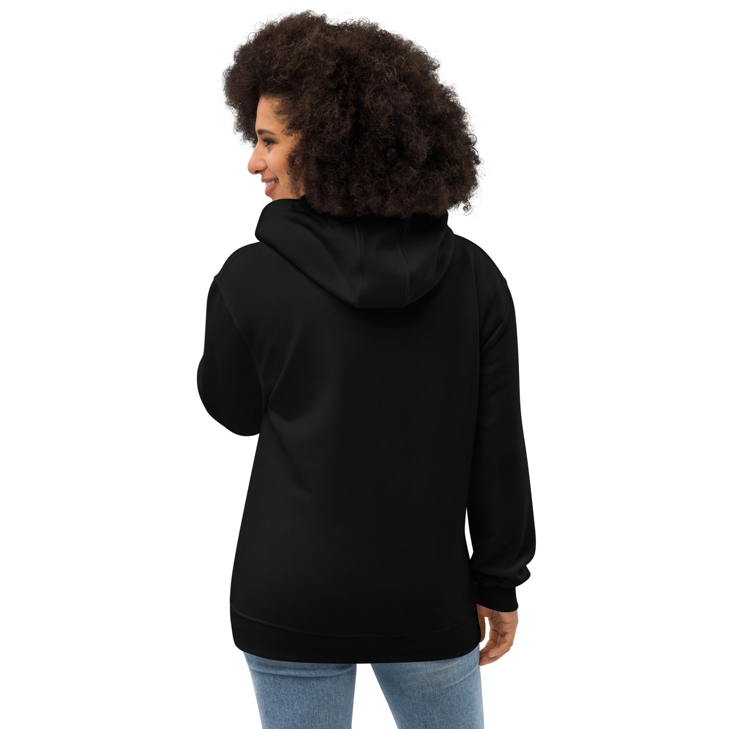 Unisex Premium Eco Hoodie (Embroidered): Love 24/7 (multi-color)