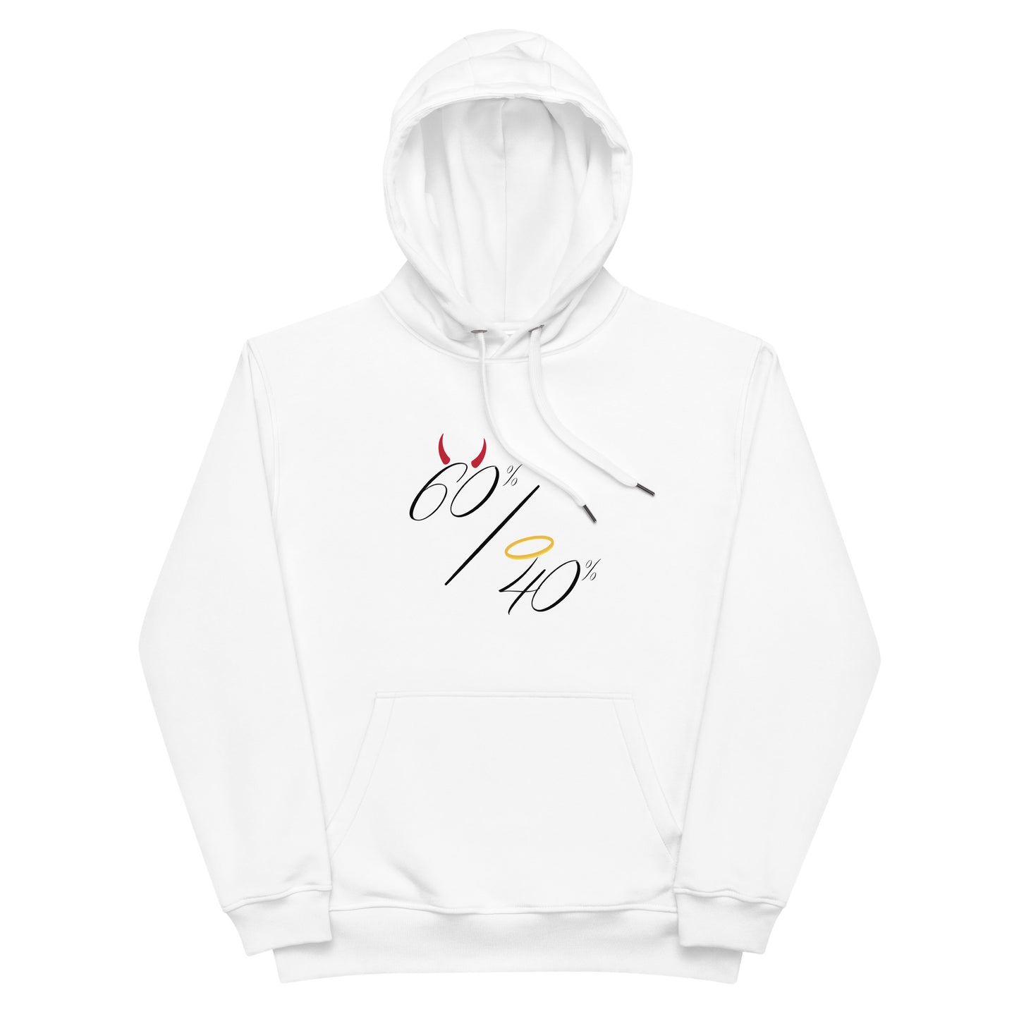 Unisex Premium Eco Hoodie: 60/40