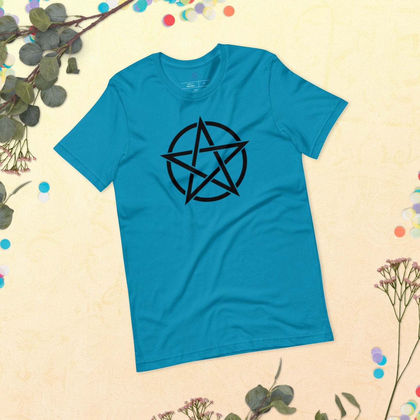 Unisex Tee Bella + Canvas 3001: Pentacle (black)