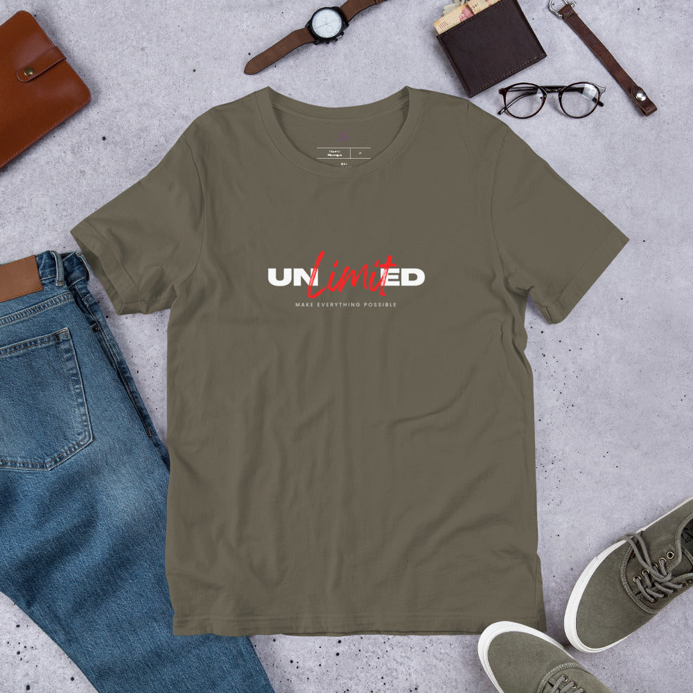 Unisex Tee: Unlimited, Make Anything Possible