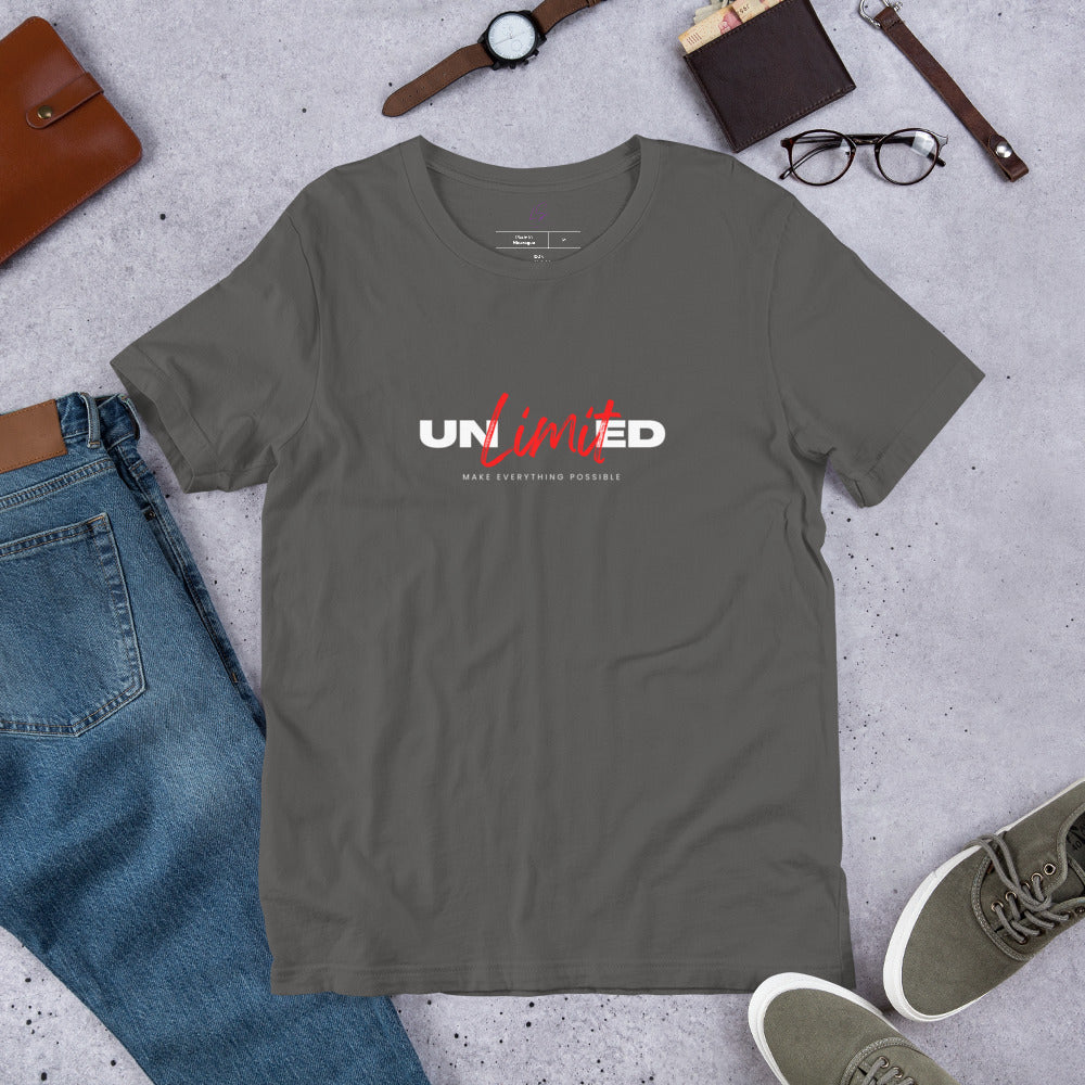 Unisex Tee: Unlimited, Make Anything Possible
