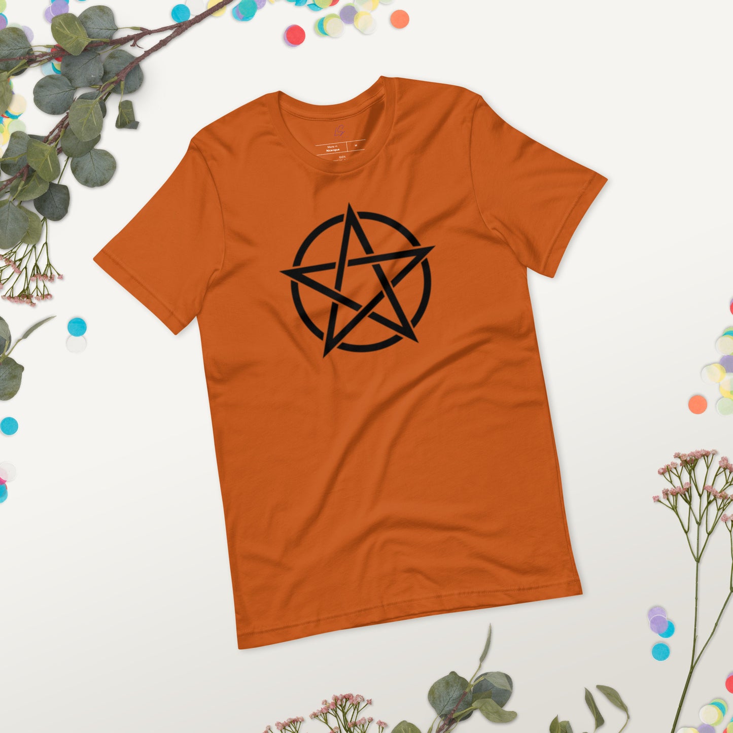 Unisex Tee Bella + Canvas 3001: Pentacle (black)