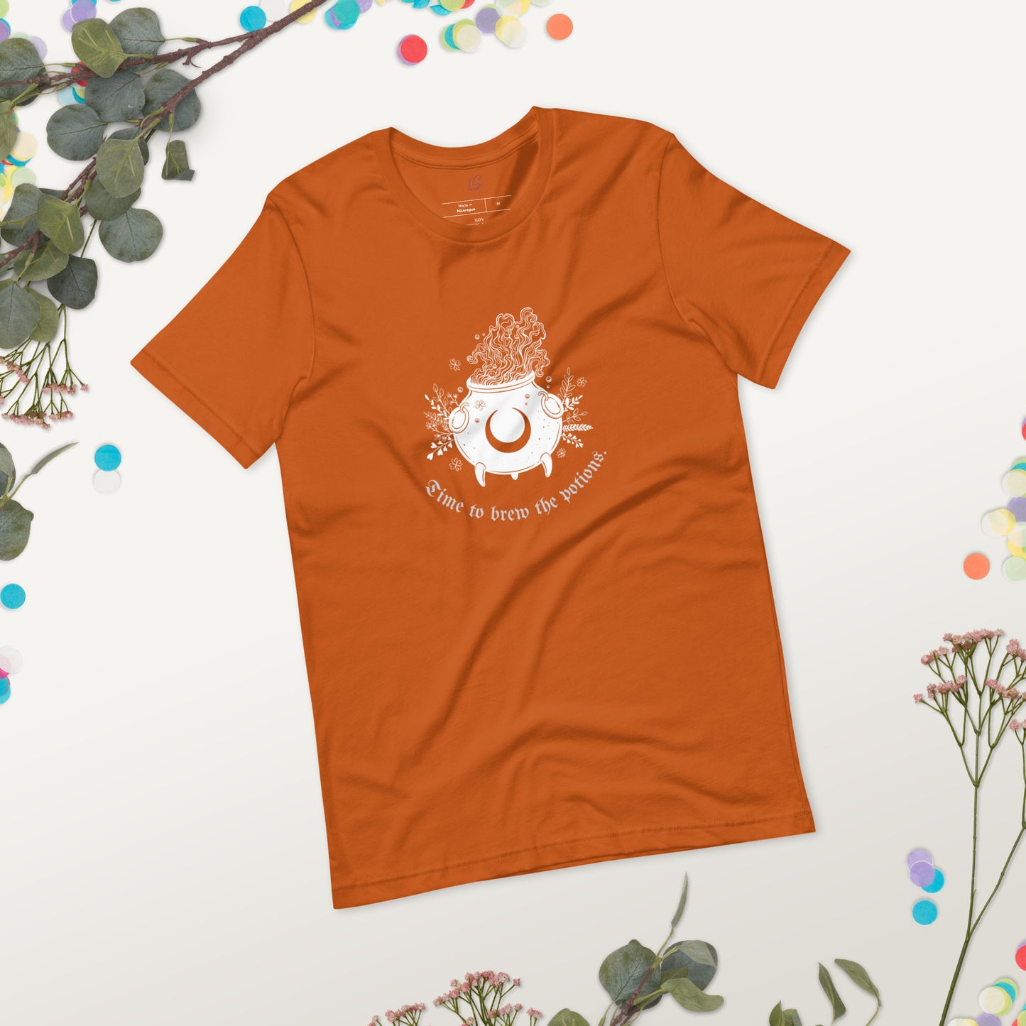 Unisex Tee Bella + Canvas 3001: It's Time to Brew the Potions