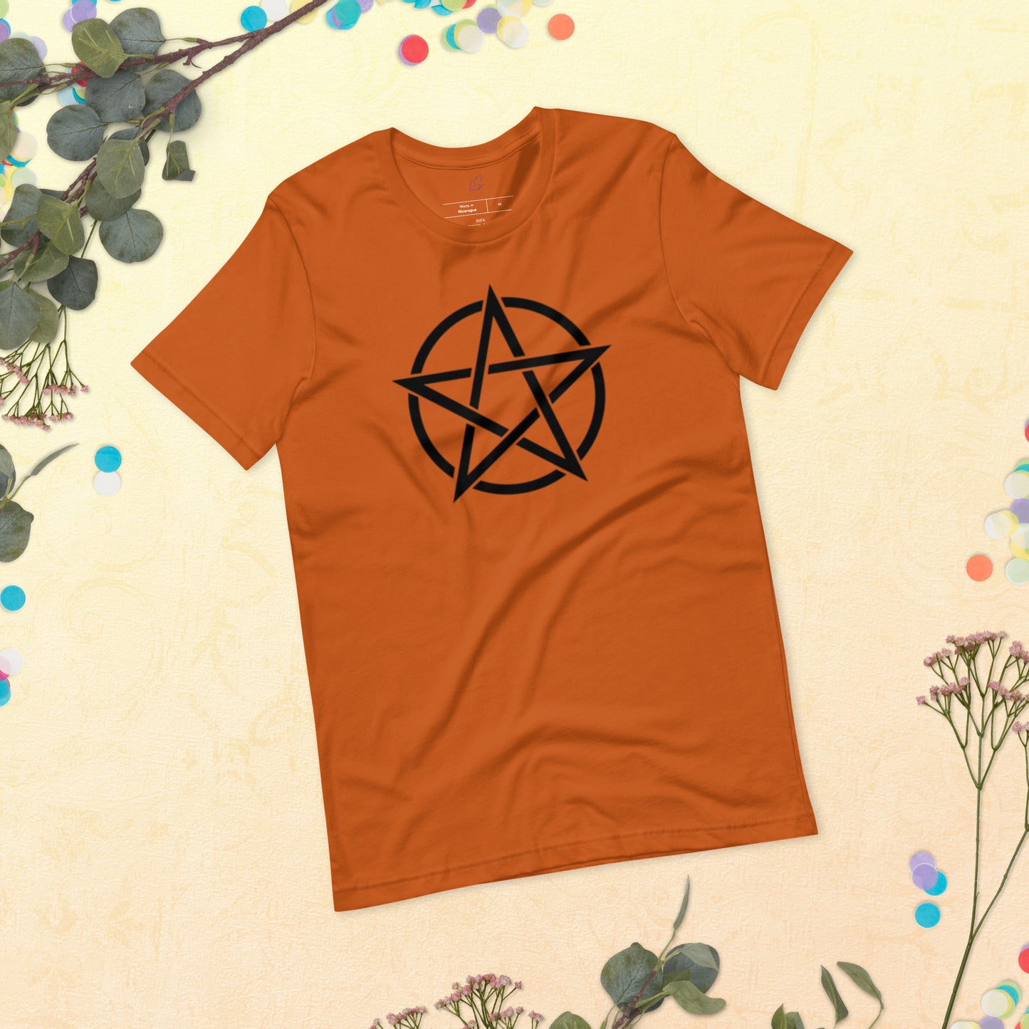 Unisex Tee Bella + Canvas 3001: Pentacle (black)