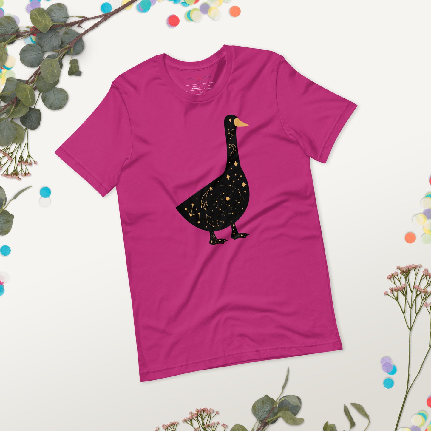 Unisex Tee: Celestial Goose