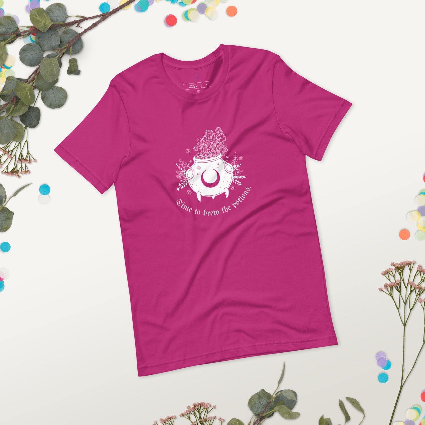 Unisex Tee Bella + Canvas 3001: It's Time to Brew the Potions