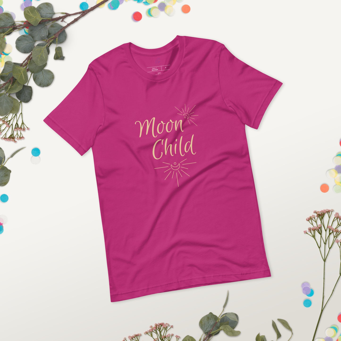 Unisex Tee Bella + Canvas 3001: Moon Child