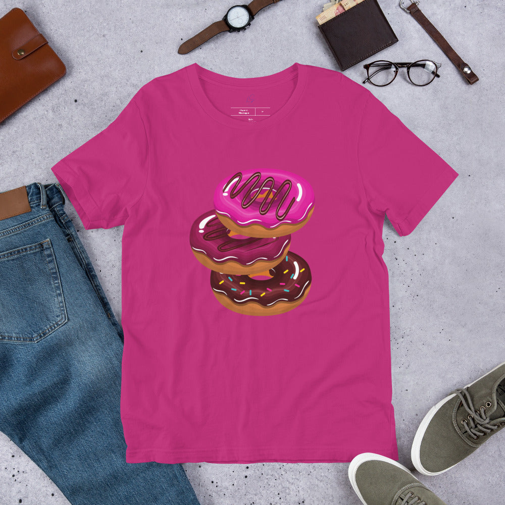 Unisex Tee: Frosted Donuts