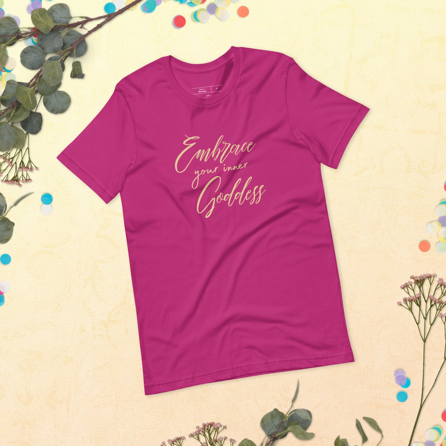 Unisex Tee Bella + Canvas 3001: Embrace Your Inner Goddess