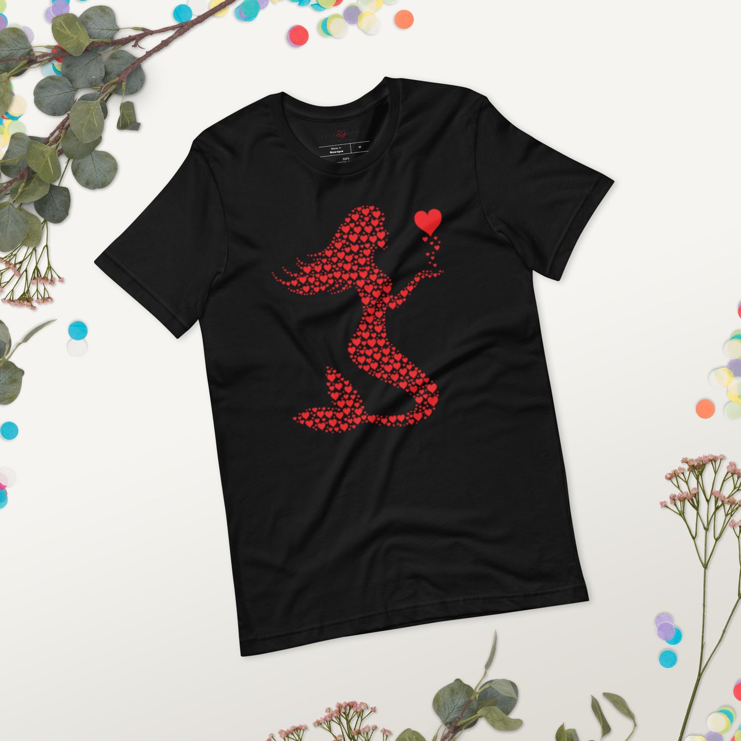 Unisex Tee: Mermaid Love