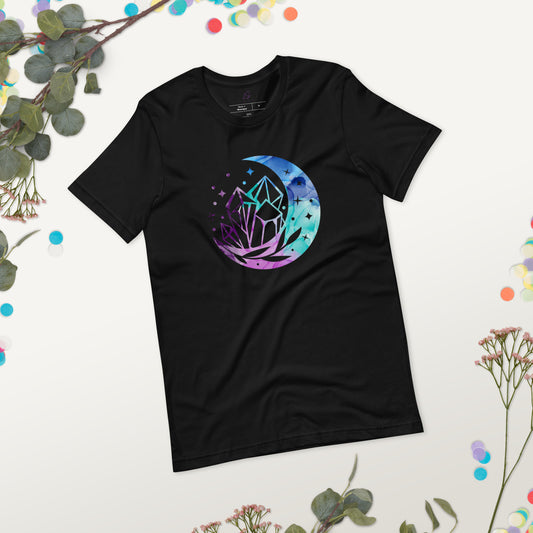 Unisex Tee Bella + Canvas 3001: Crystal Moon