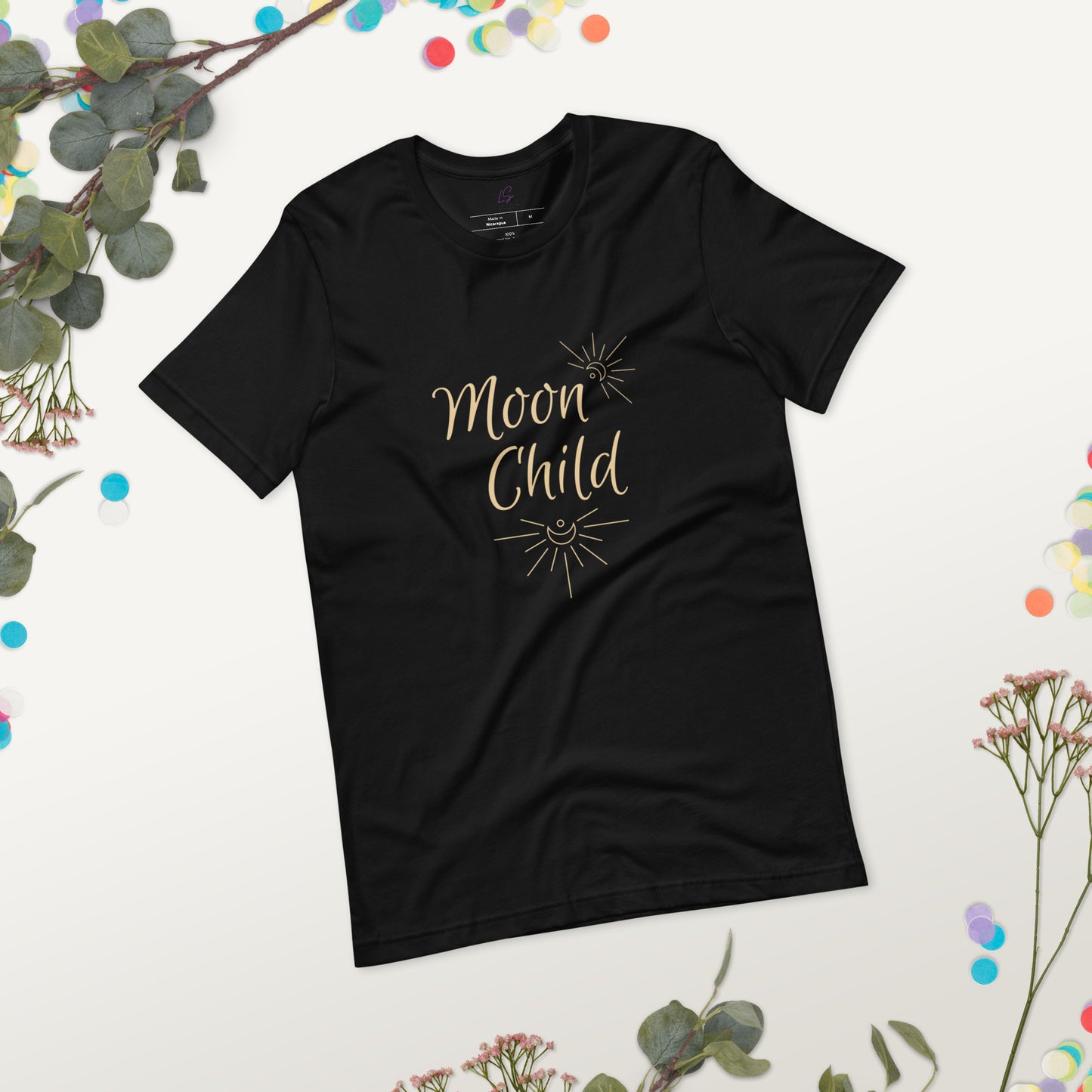 Unisex Tee Bella + Canvas 3001: Moon Child